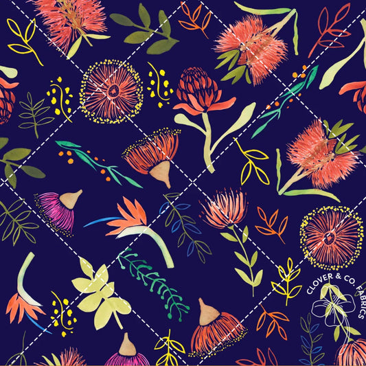 Small Travel Pouch - Aussie Confetti