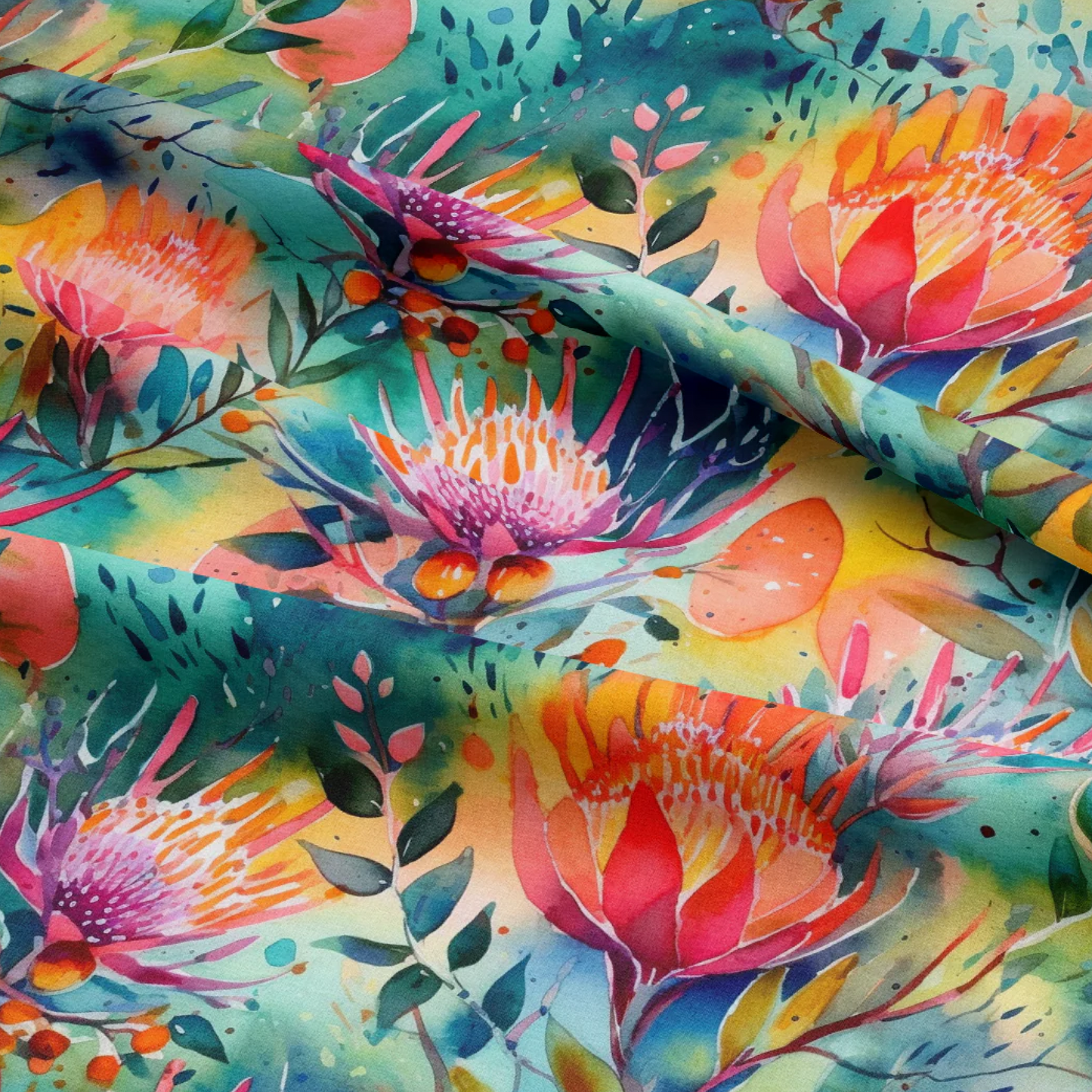 Small Travel Pouch - Protea Magic