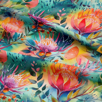 Small Travel Pouch - Protea Magic